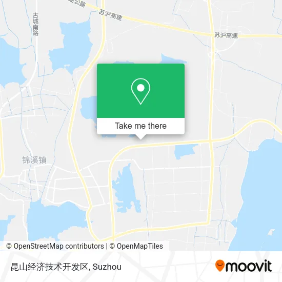 昆山经济技术开发区 map