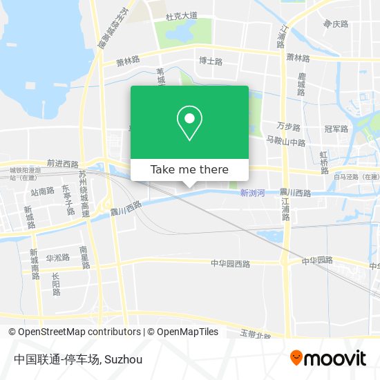 中国联通-停车场 map