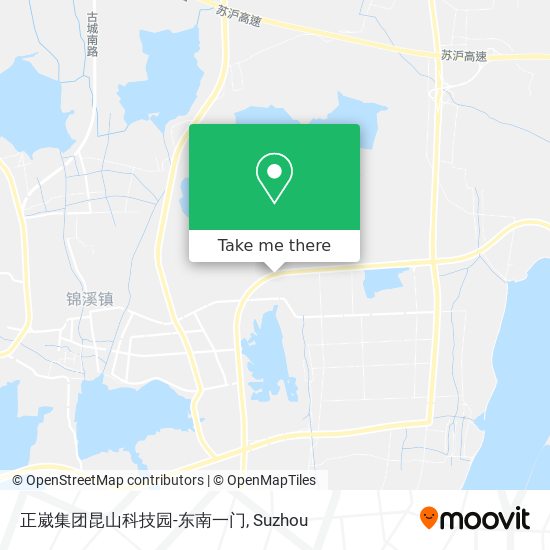 正崴集团昆山科技园-东南一门 map