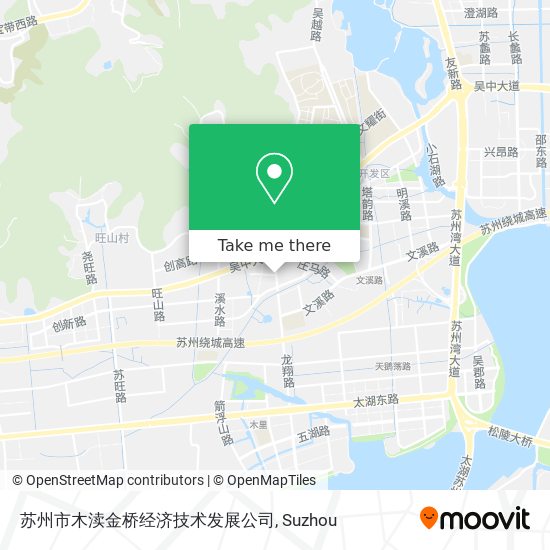 苏州市木渎金桥经济技术发展公司 map