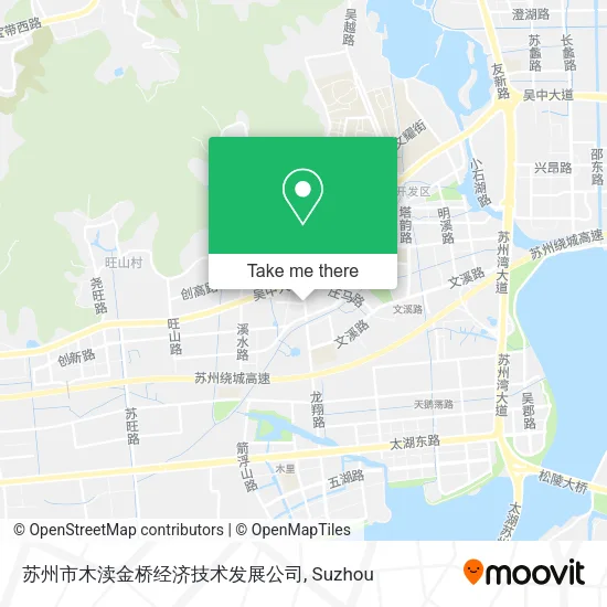 苏州市木渎金桥经济技术发展公司 map