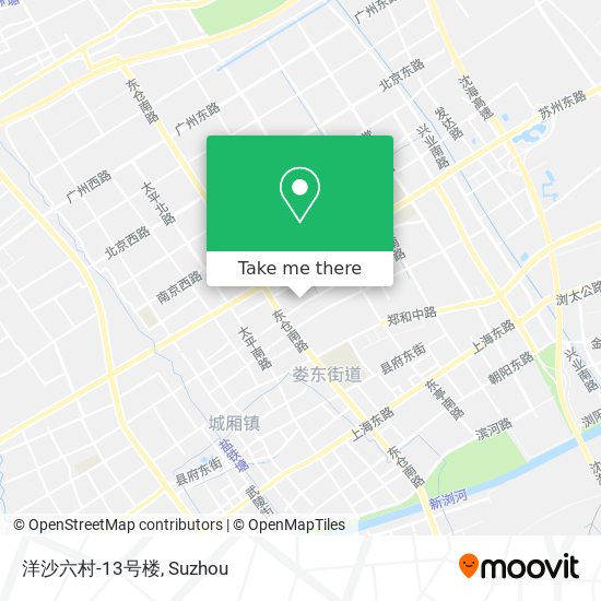 洋沙六村-13号楼 map