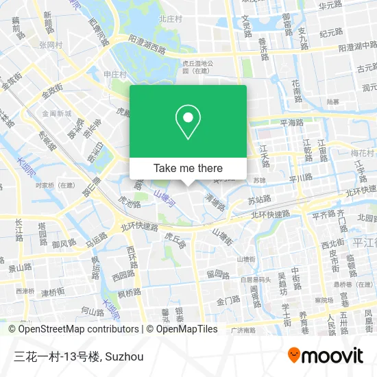 三花一村-13号楼 map