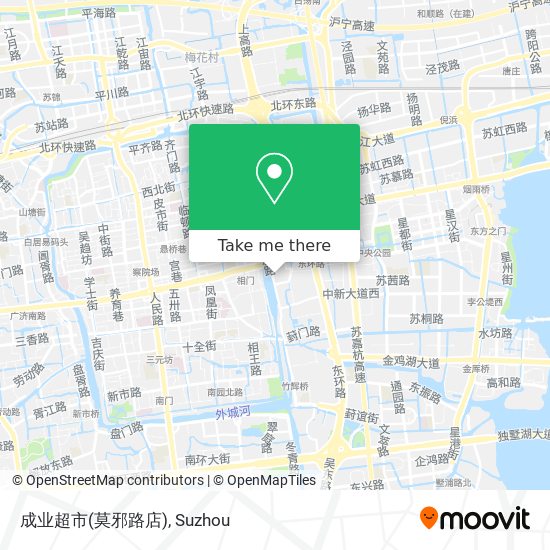 成业超市(莫邪路店) map
