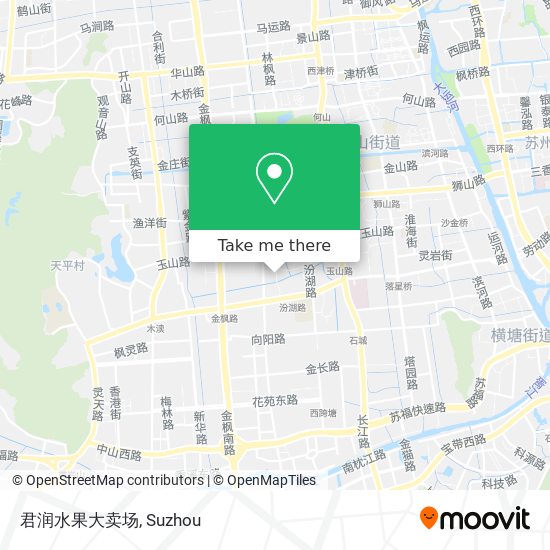君润水果大卖场 map