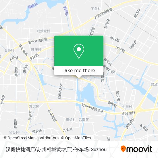 汉庭快捷酒店(苏州相城黄埭店)-停车场 map