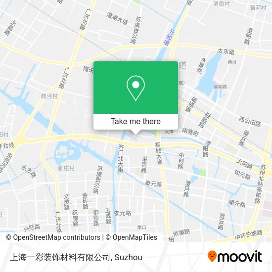 上海一彩装饰材料有限公司 map