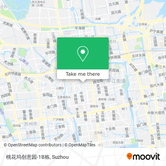 桃花坞创意园-1B栋 map