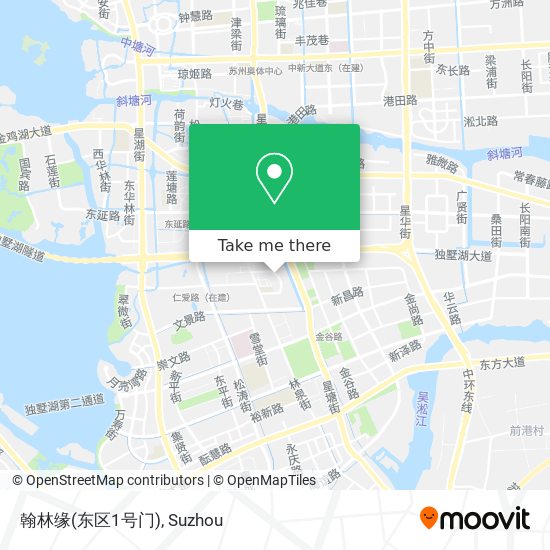 翰林缘(东区1号门) map