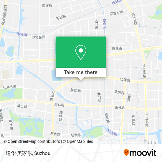 建华·美家乐 map