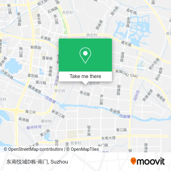 东南悦城D栋-南门 map