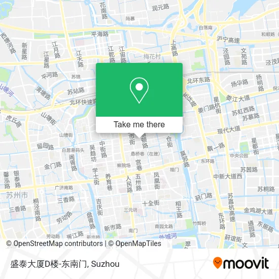 盛泰大厦D楼-东南门 map