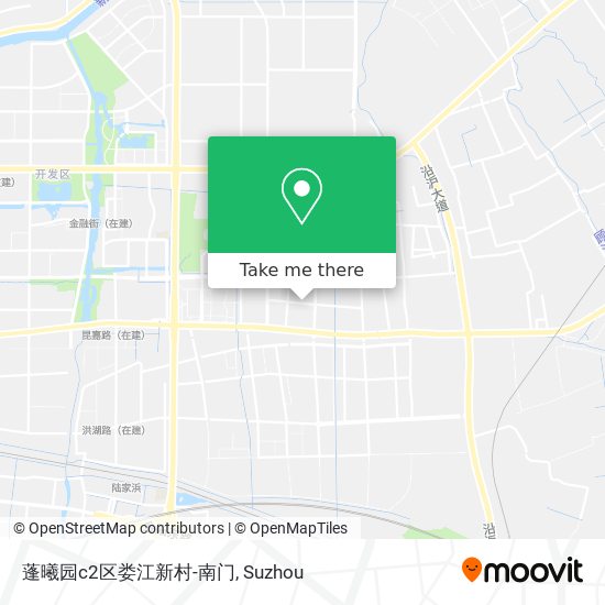 蓬曦园c2区娄江新村-南门 map