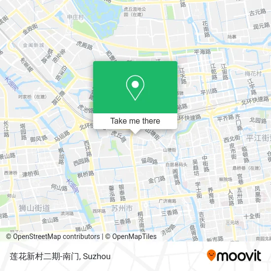 莲花新村二期-南门 map