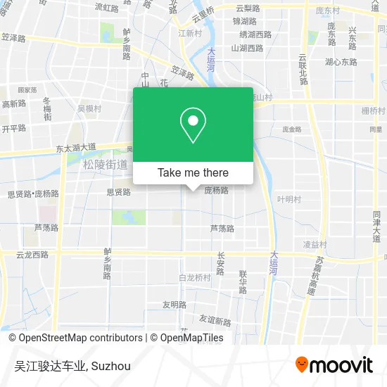 吴江骏达车业 map