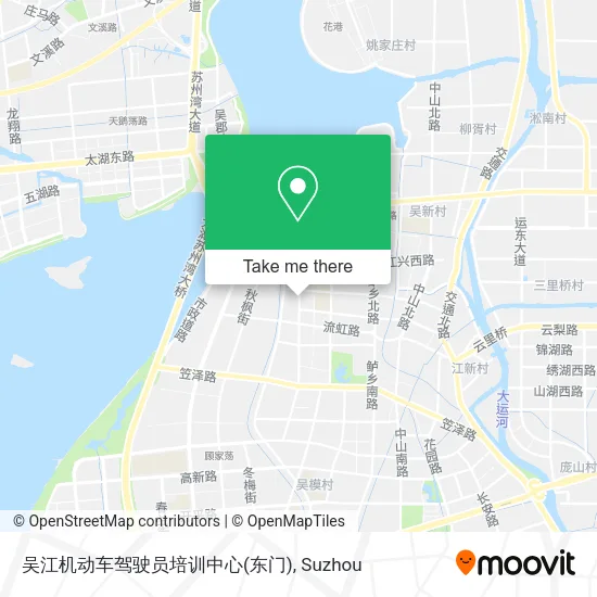 吴江机动车驾驶员培训中心(东门) map