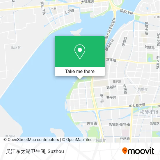 吴江东太湖卫生间 map