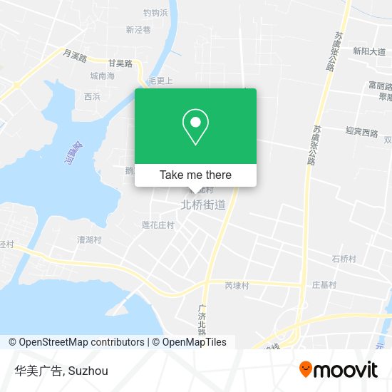 华美广告 map