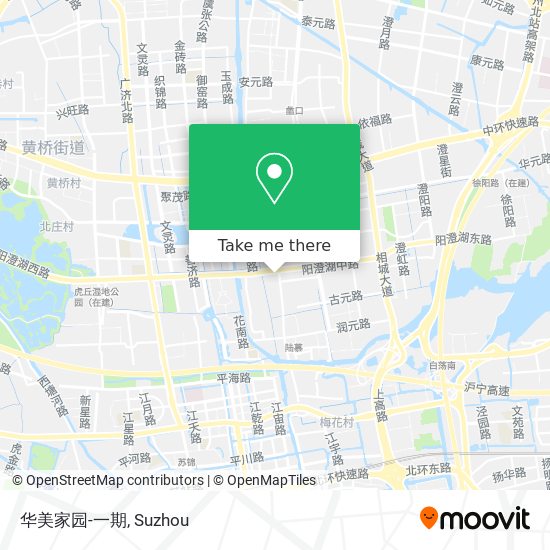 华美家园-一期 map