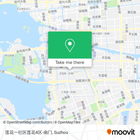 莲花一社区莲花4区-南门 map