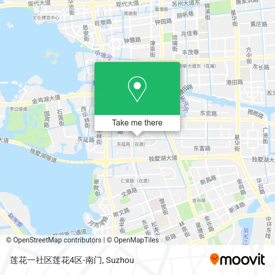莲花一社区莲花4区-南门 map