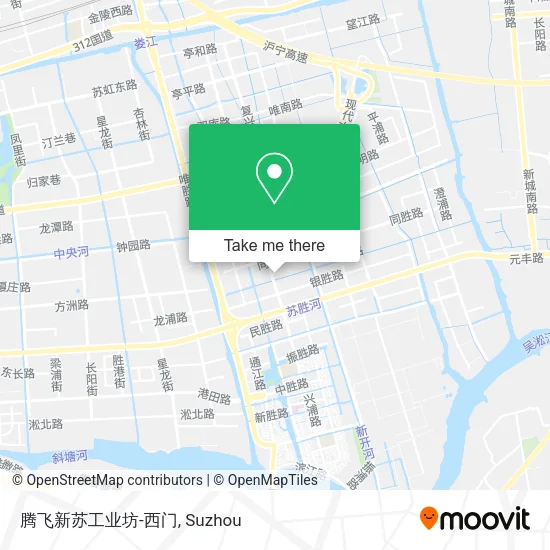 腾飞新苏工业坊-西门 map
