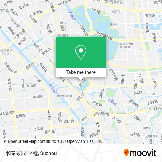 和泰家园-14幢 map