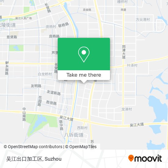 吴江出口加工区 map