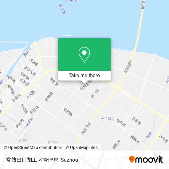 常熟出口加工区管理局 map