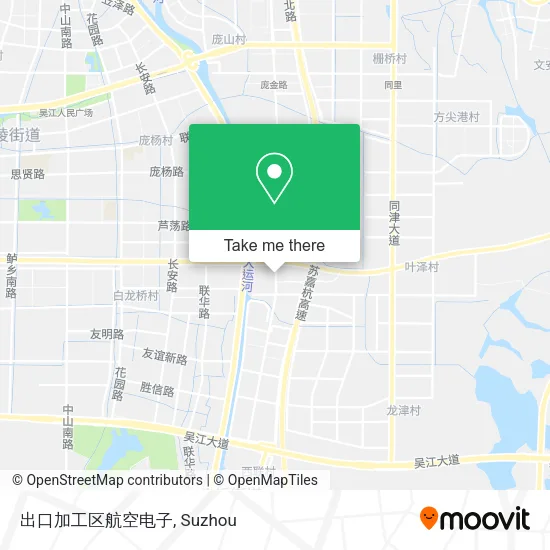 出口加工区航空电子 map