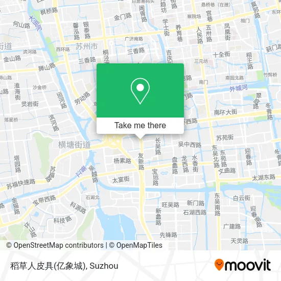稻草人皮具(亿象城) map