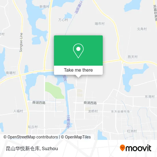 昆山华悦新仓库 map