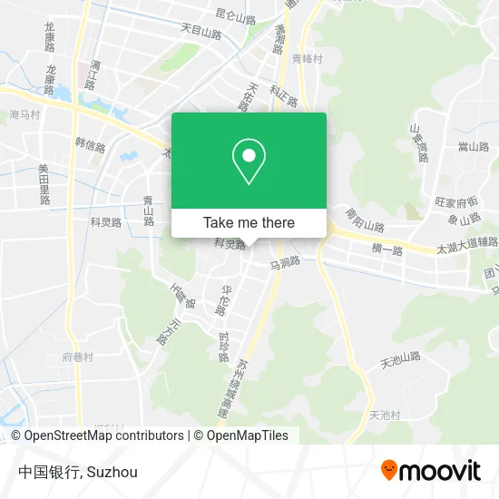 中国银行 map