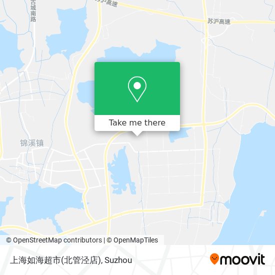上海如海超市(北管泾店) map