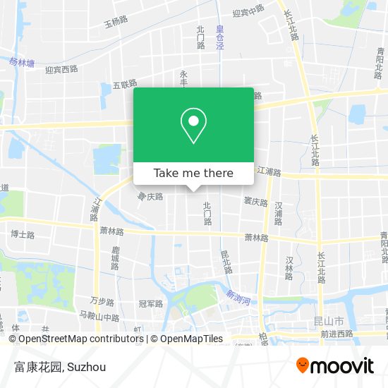 富康花园 map