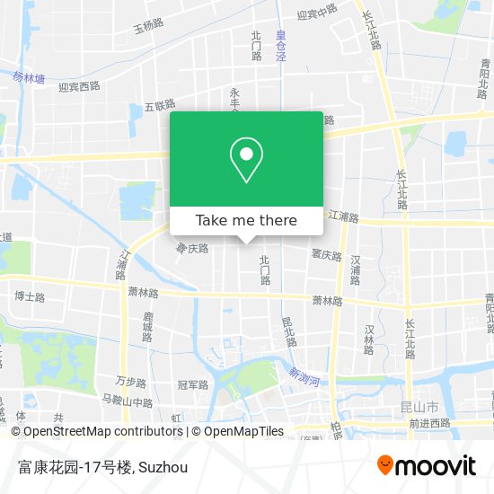 富康花园-17号楼 map