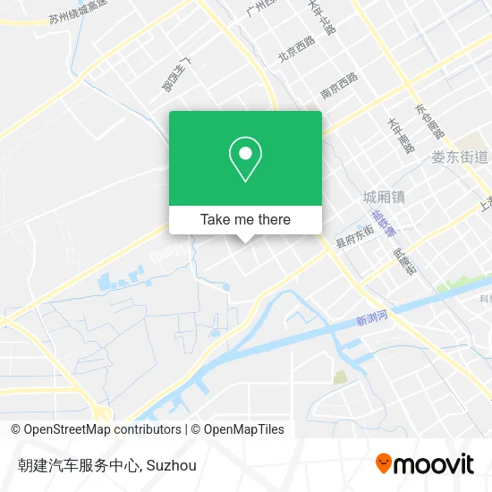 朝建汽车服务中心 map