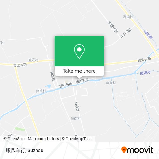 顺风车行 map