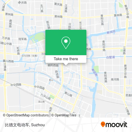 比德文电动车 map