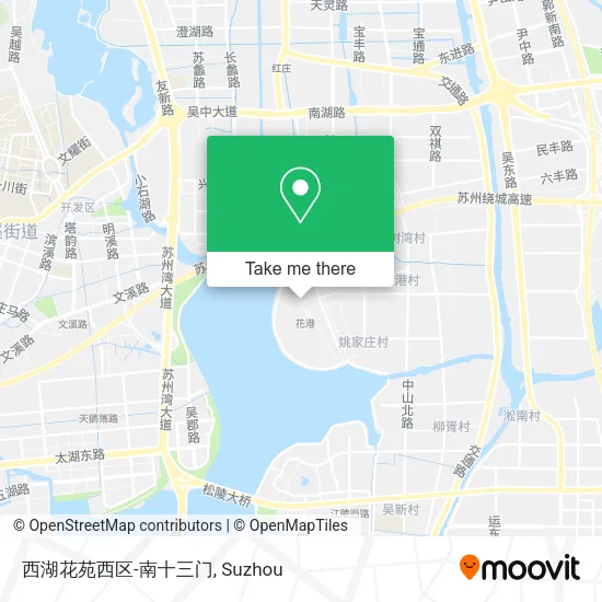 西湖花苑西区-南十三门 map