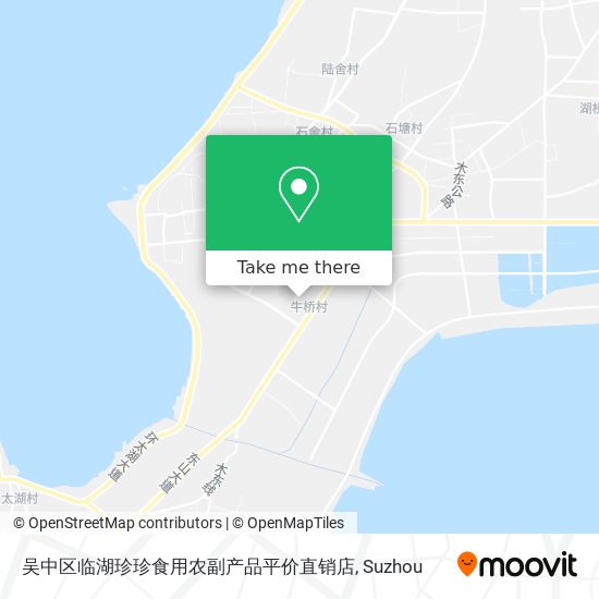 吴中区临湖珍珍食用农副产品平价直销店 map