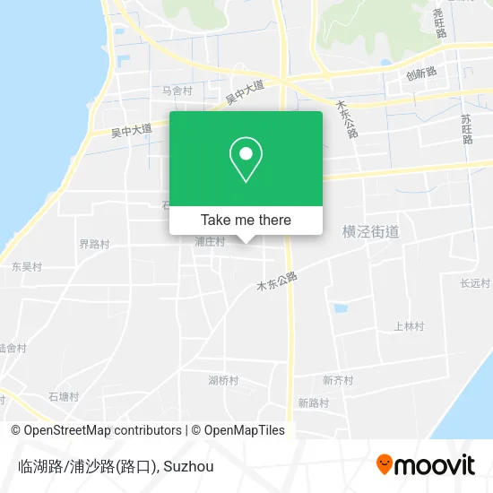 临湖路/浦沙路(路口) map