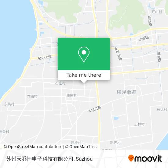 苏州天乔恒电子科技有限公司 map