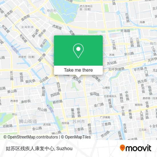 姑苏区残疾人康复中心 map