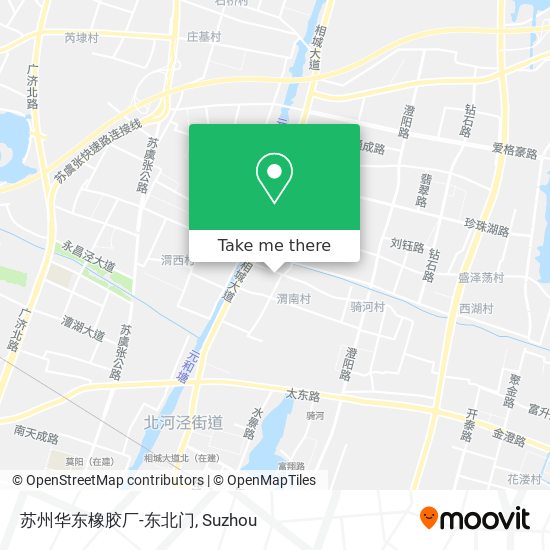 苏州华东橡胶厂-东北门 map
