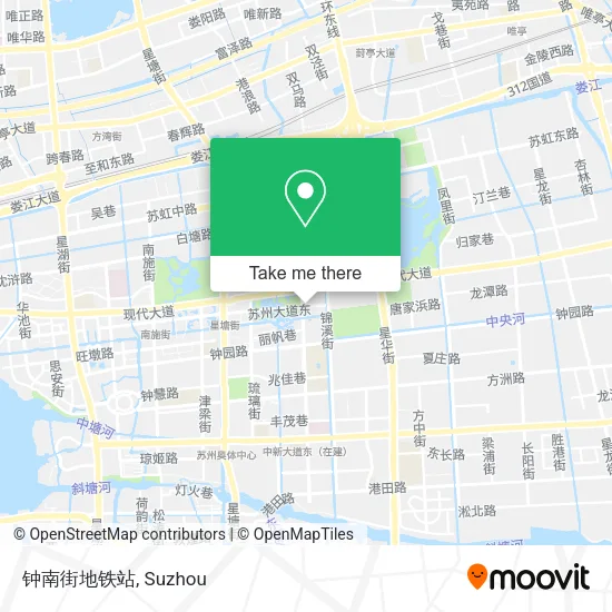钟南街地铁站 map