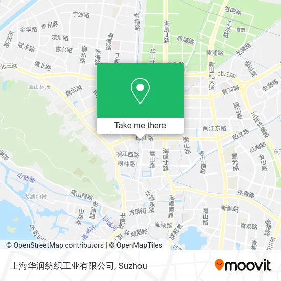 上海华润纺织工业有限公司 map