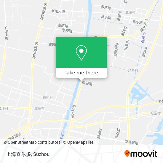 上海喜乐多 map