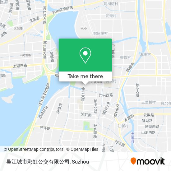 吴江城市彩虹公交有限公司 map