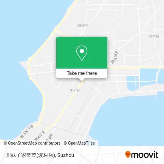 川妹子家常菜(渡村店) map